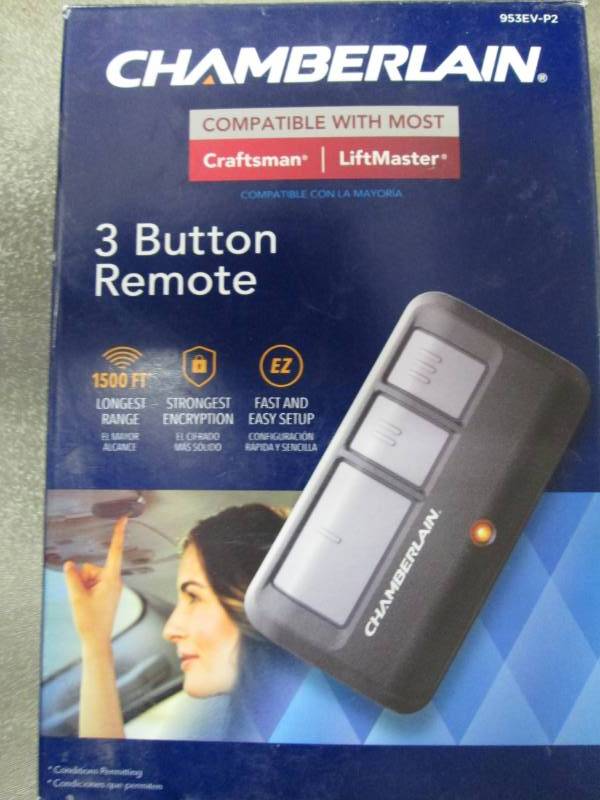 lot 153 image: ChamberlainGarage Door Remote Contr...