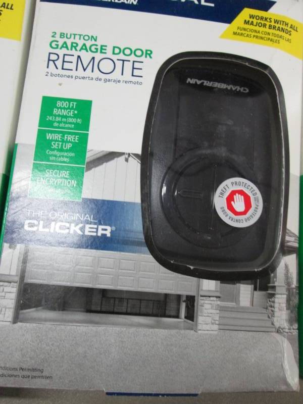 lot 157 image: Chamberlain Universal Remote Garage...