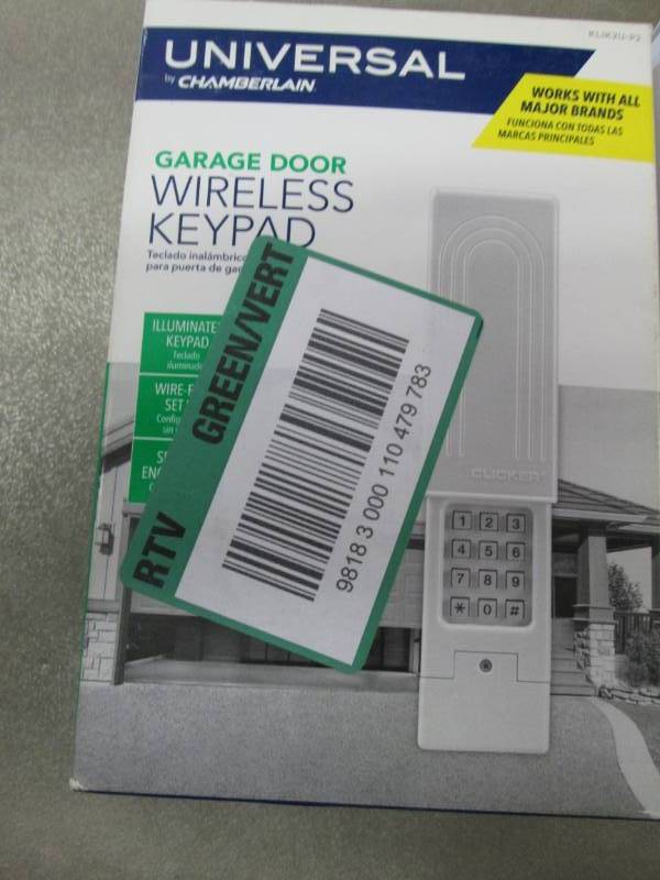 lot 165 image: Chamberlain Clicker Universal Keyle...