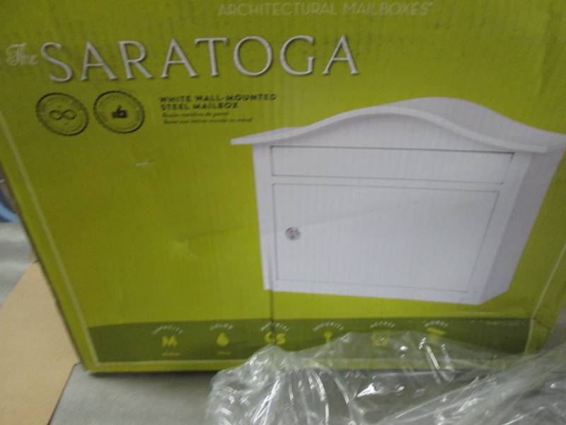 lot 179 image: Architectural Mailboxes Saratoga Wh...