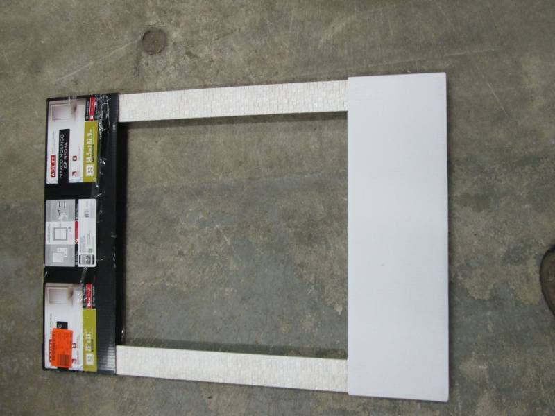 lot 189 image: Delta Stone Mosaic Frame 23x33 inch...