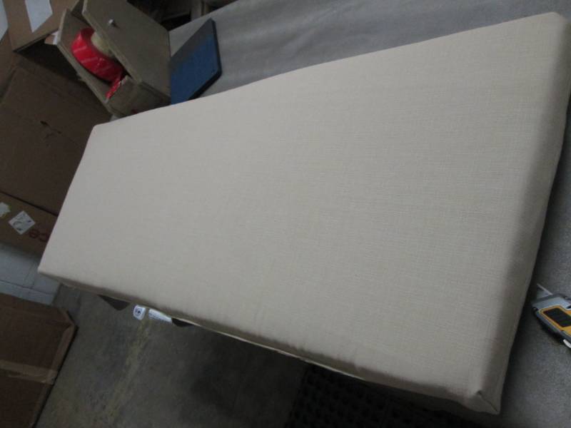 lot 227 image: CushionGuard Oatmeal Rectangular Ou...