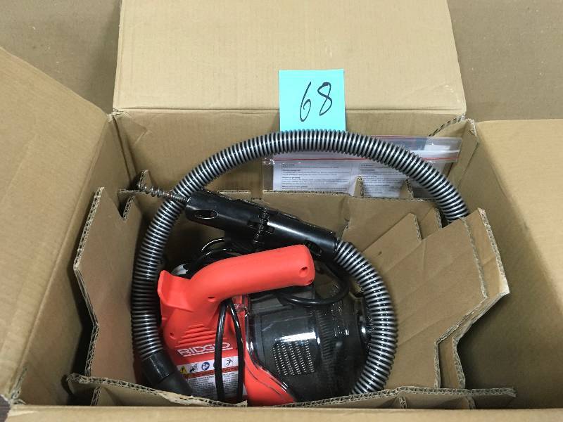 lot 68 image: Ridgid  PowerClear Drain Cleaner in Good Condition