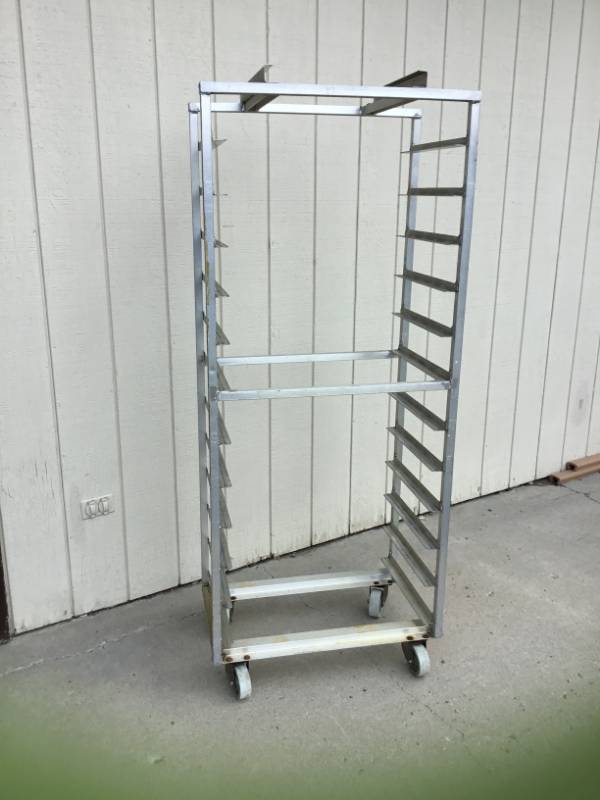 lot 48 image: One Baking Rack - from a Bakery