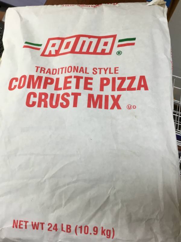 lot 117 image: 2 - 24 lb bags of Roma Complete Pizza Crust Mix