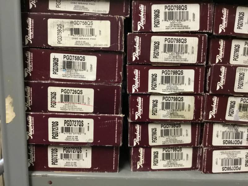 lot 124 image: Large Assortment of Raybestos Break Pads  (see Pictures)