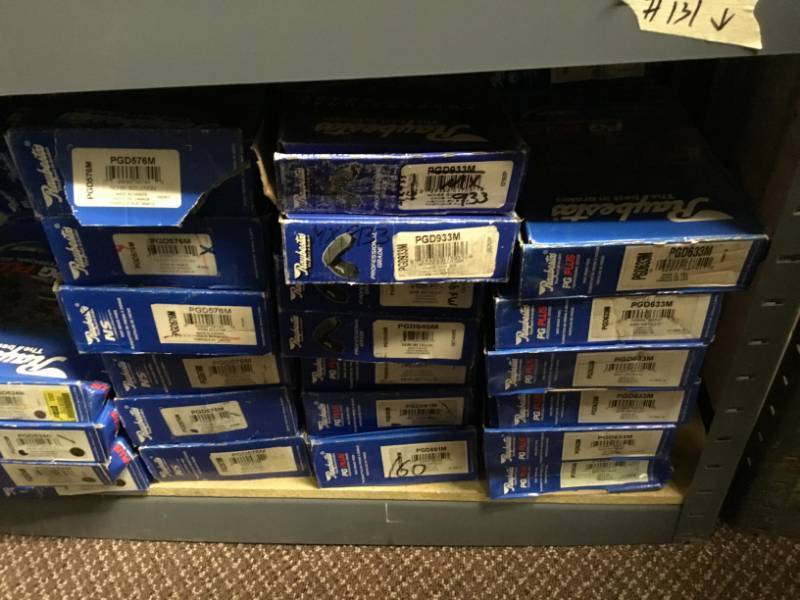 lot 131 image: Large Assortment of Raybestos Break Pads  (see Pictures)