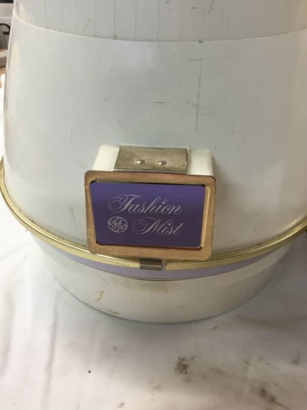 lot 153 image: 2 vintage hair dryers one with mister