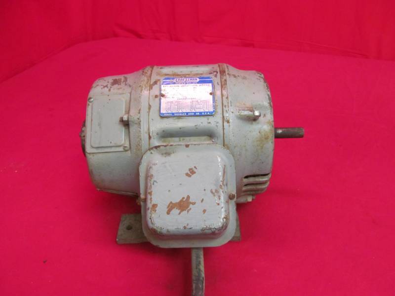 lot 7 image: Craftsman electric motor