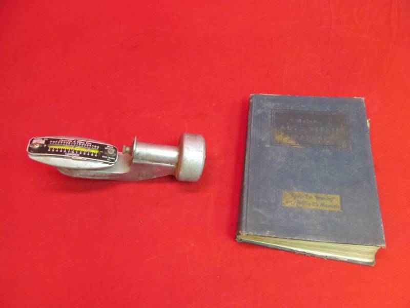 lot 15 image: Vintage Bear co. Caster & King Pin Camber, Motors auto repair manual