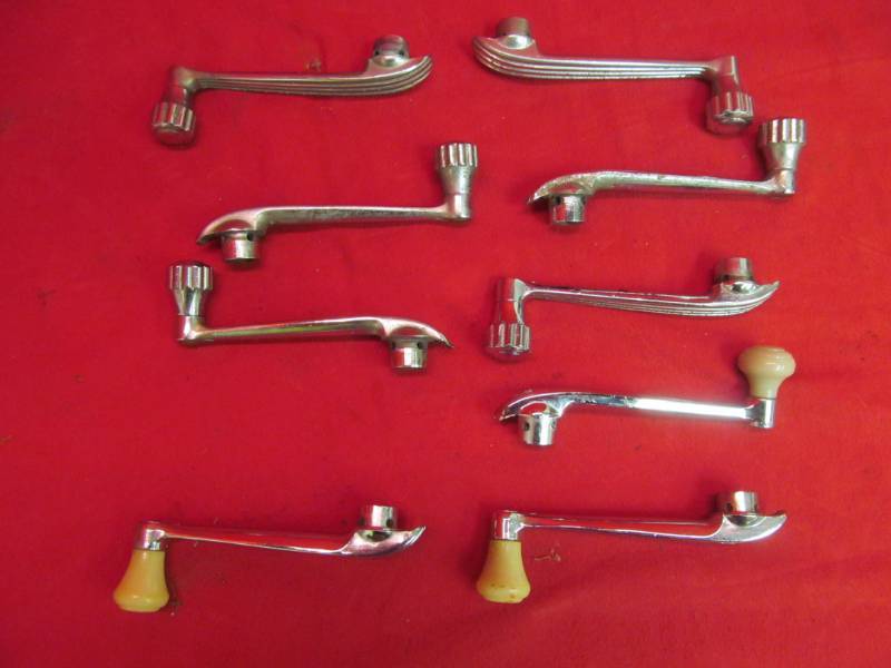 lot 36 image: vintage door handles