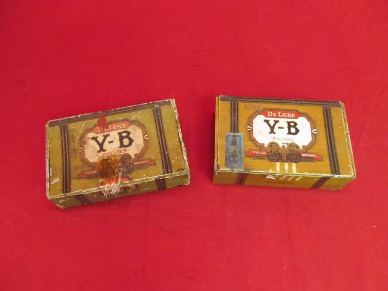 lot 57 image: Vintage Cigar Boxes