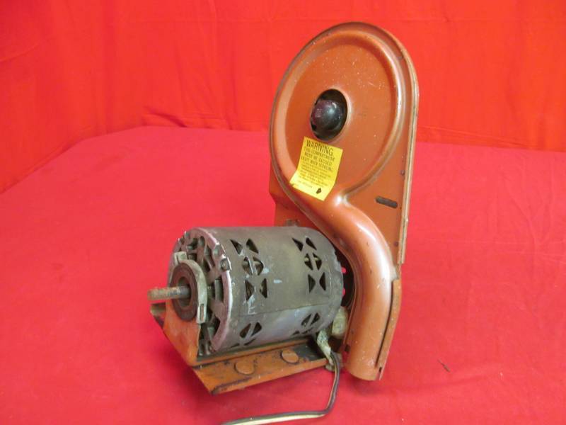lot 58 image: vintage circulation fan and motor