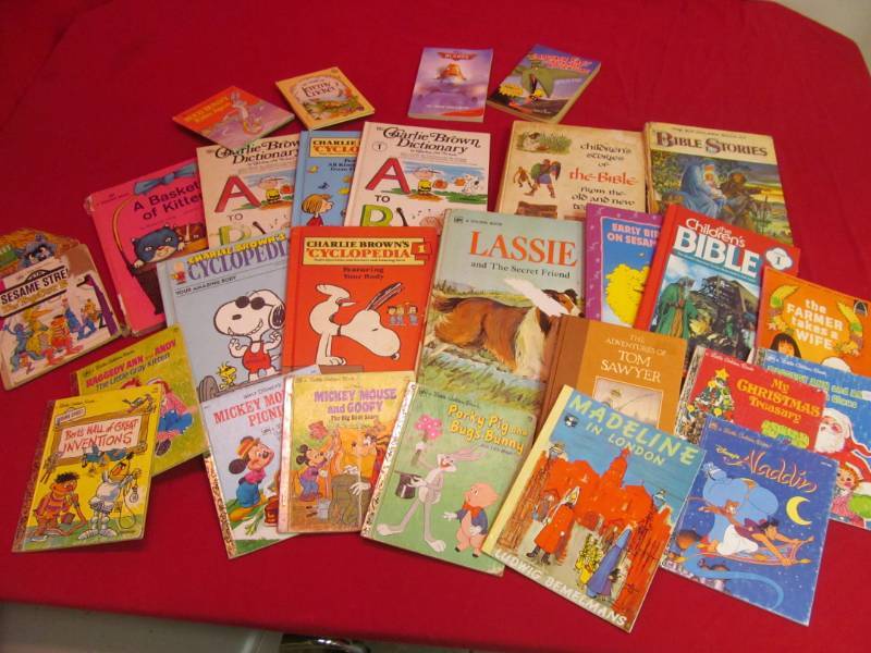 lot 99 image: childrens books