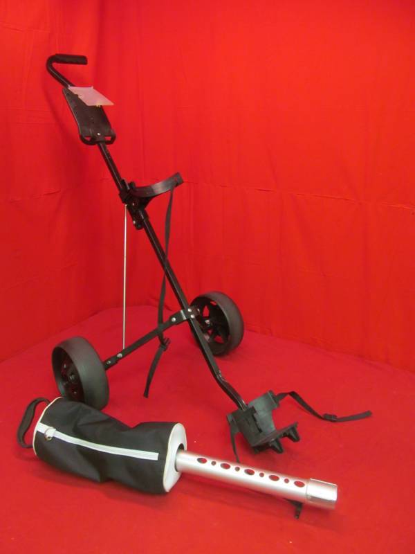 lot 110 image: golf cart, Shag Bag