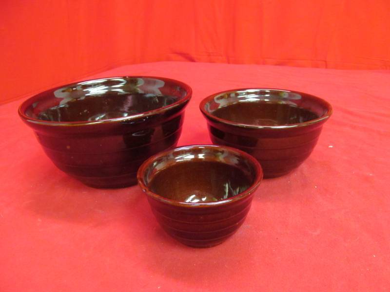 lot 130 image: stone ware bowls