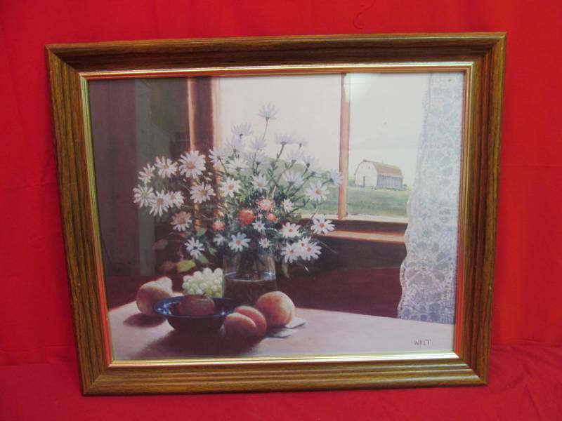 lot 133 image: still life print