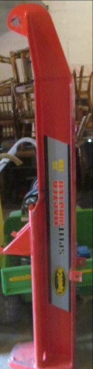 lot 166 image: Logger splitter rail