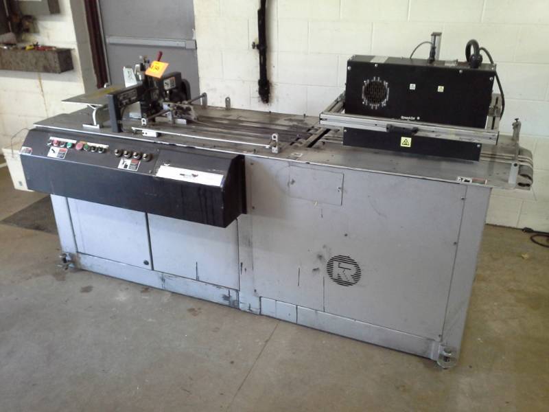 lot 346 image: Kirk Rudy 215VS-36 Mailing Base w Inkjet & Dryer