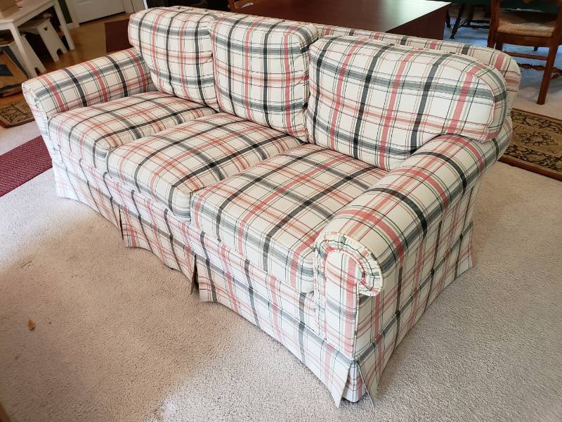 lot 18 image: High-end Hickory Chair Co Sovereign Collection Upholstered Sofa
