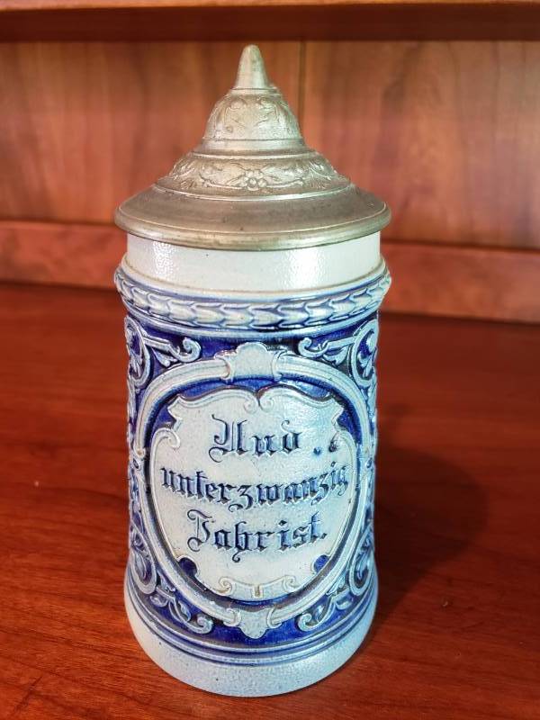 lot 58 image: Antique German Stein