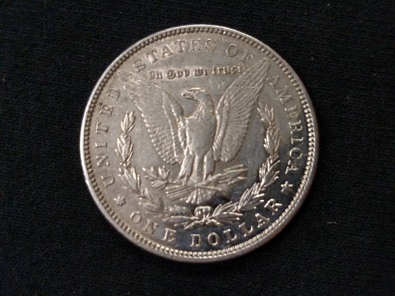 lot 7 image: 1883 AU Morgan Silver Dollar...