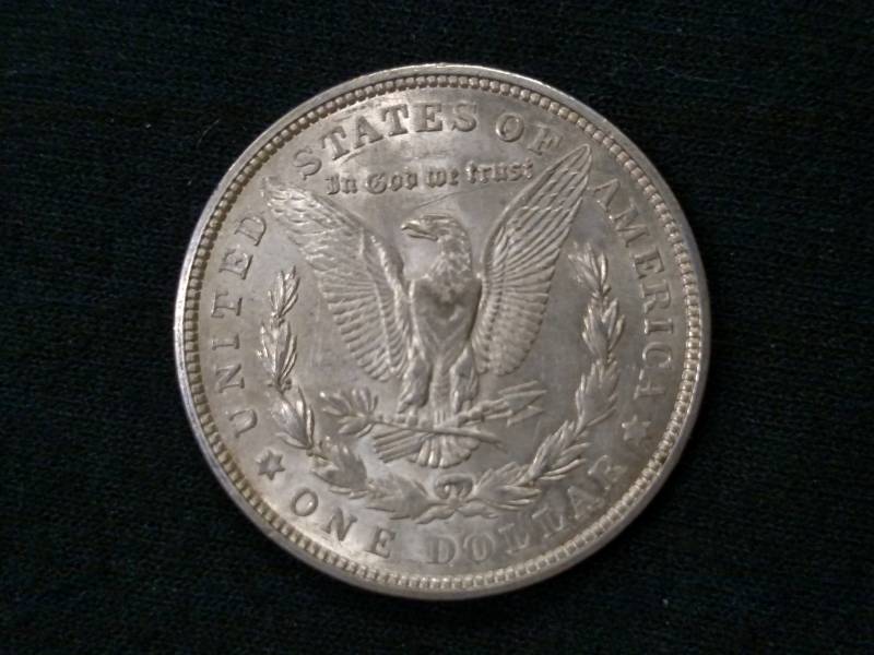 lot 15 image: 1921 D Morgan Silver Dollar...
