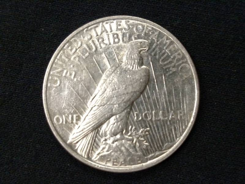 lot 18 image: 1922 Peace Silver Dollar...