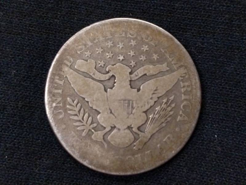 lot 30 image: 1892 S Barber Silver Half Dollar...