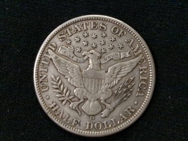 lot 31 image: 1906 D Barber Silver Half Dollar...