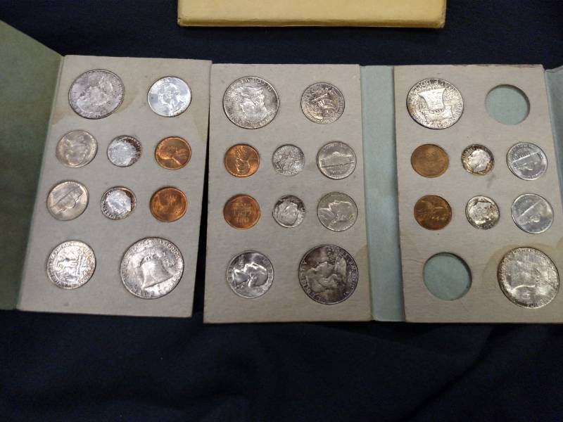 lot 40 image: 1949 Mint Set, Original Package, Wa...