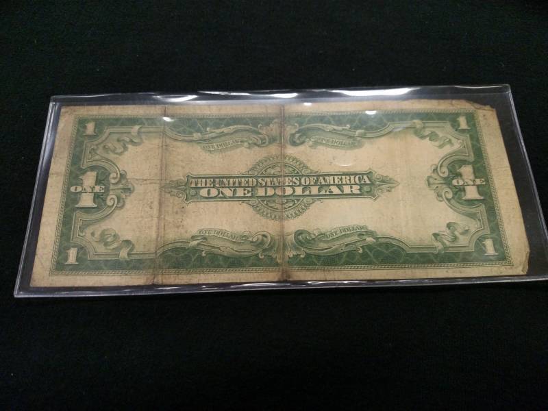lot 45 image: 1923 Large Size One Dollar Silver C...