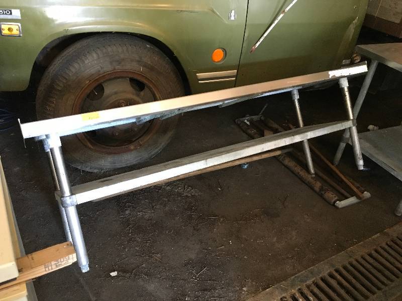 lot 37 image: Stainless Steel Grill Table