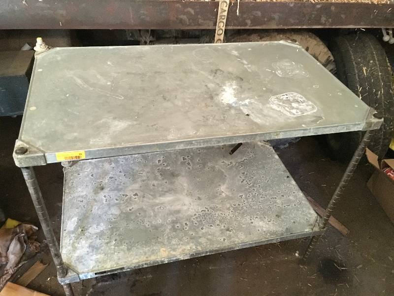lot 39 image: Shop Table