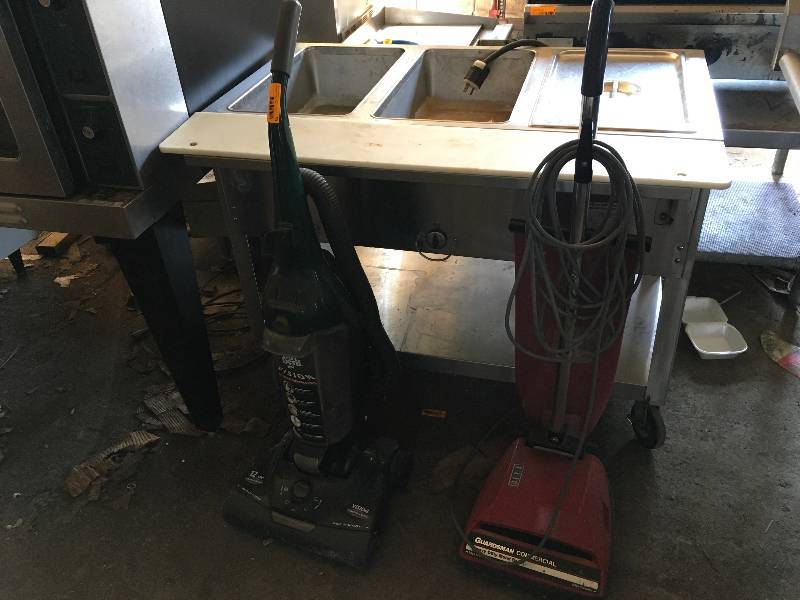 lot 53 image: Dirt Devil Vision Vacuum 12 Amp & Guardsman Commercial Vacuum
