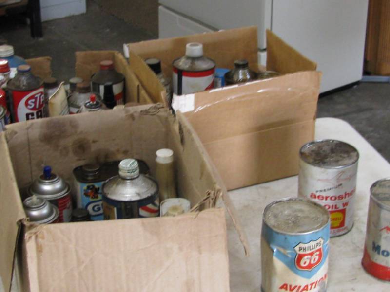 lot 43 image: Advertising Cans