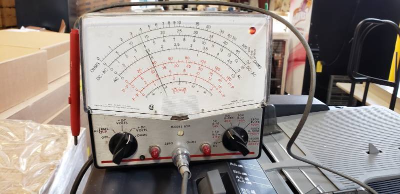 lot 42 image: OHM meter
