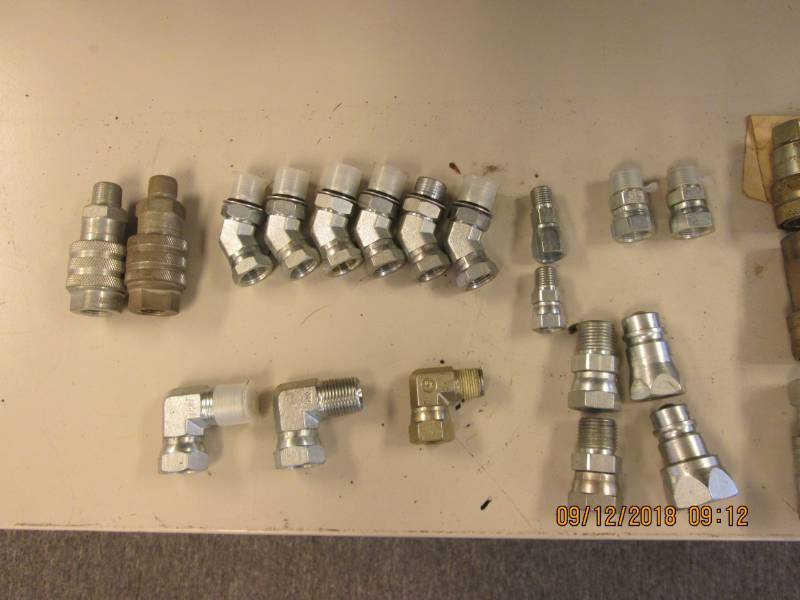 lot 56 image: Lot of Assorted Hose Fittings
