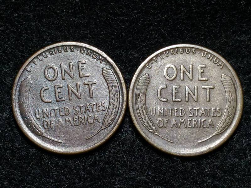 lot 13 image: 1912 S & 1913 S Lincoln Wheat Cents