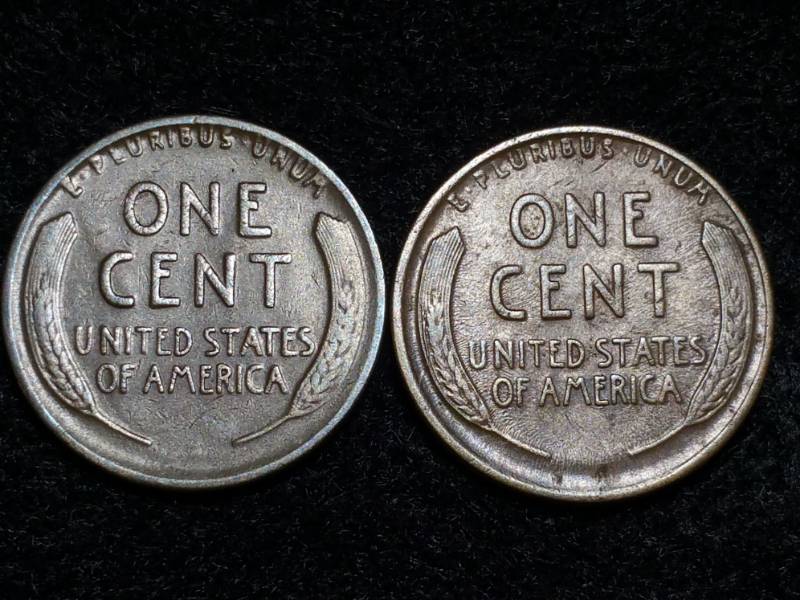 lot 14 image: 1915 D & 1916 D Lincoln Wheat Cents
