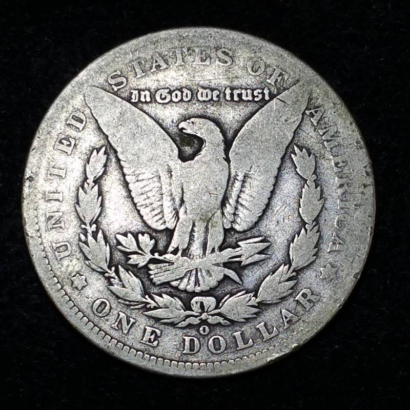 lot 25 image: 1887 O Morgan Silver Dollar