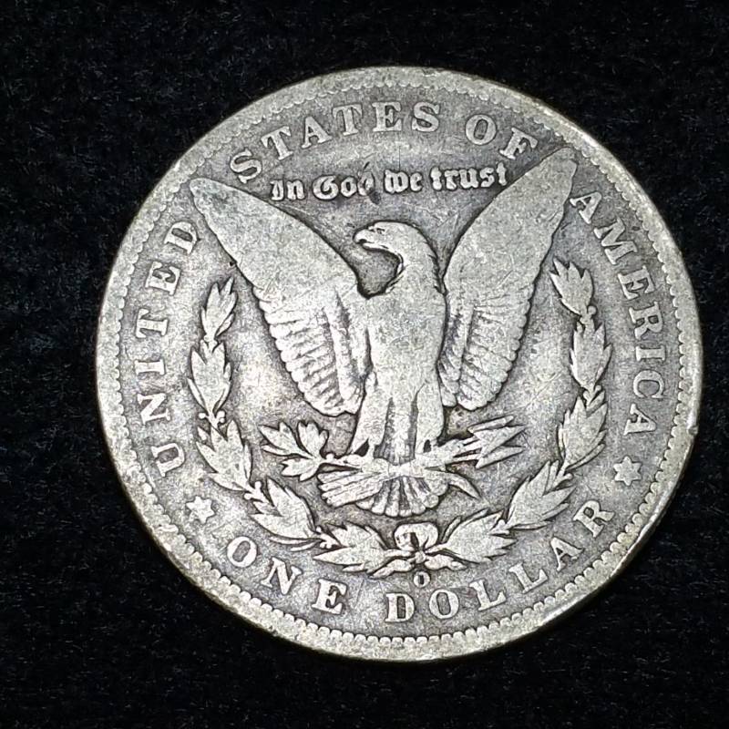 lot 26 image: 1889 O Morgan Silver Dollar