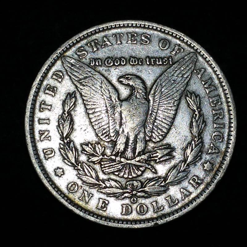 lot 27 image: 1891 O Morgan Silver Dollar