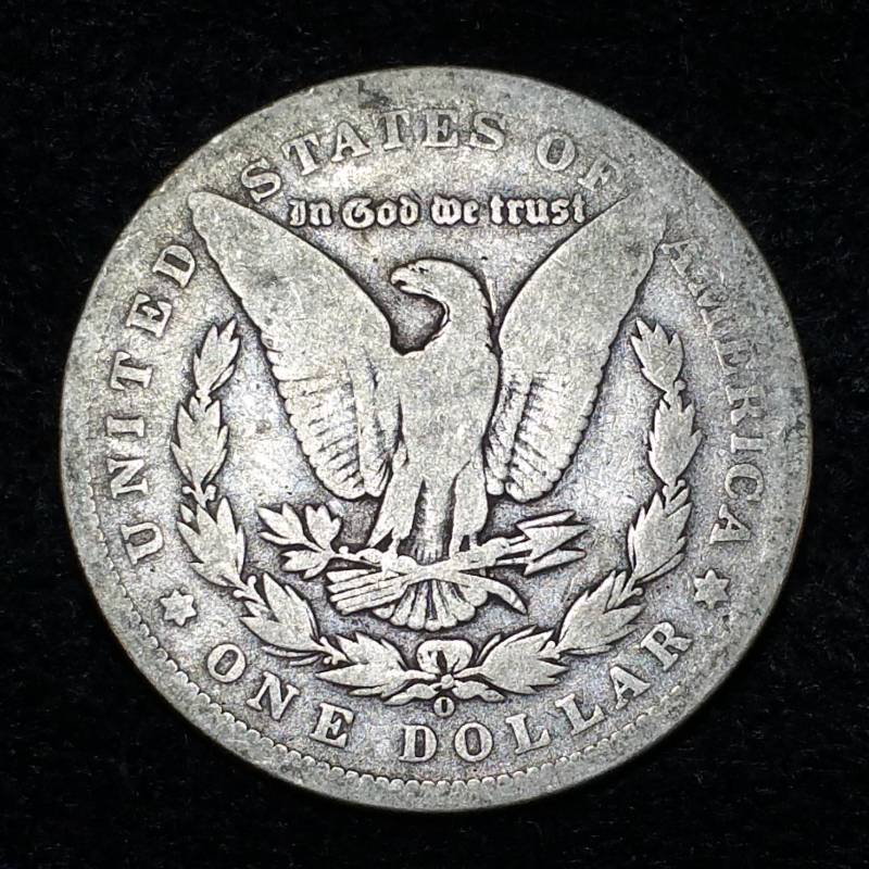 lot 28 image: 1897 O Morgan Silver Dollar