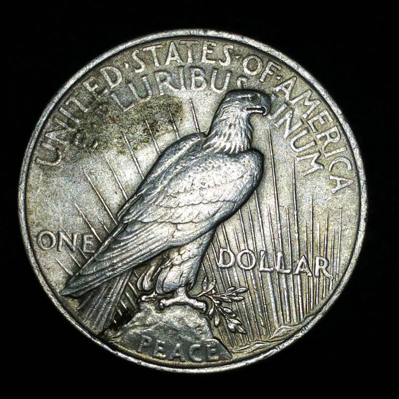 lot 31 image: 1922 P Silver Peace Dollar