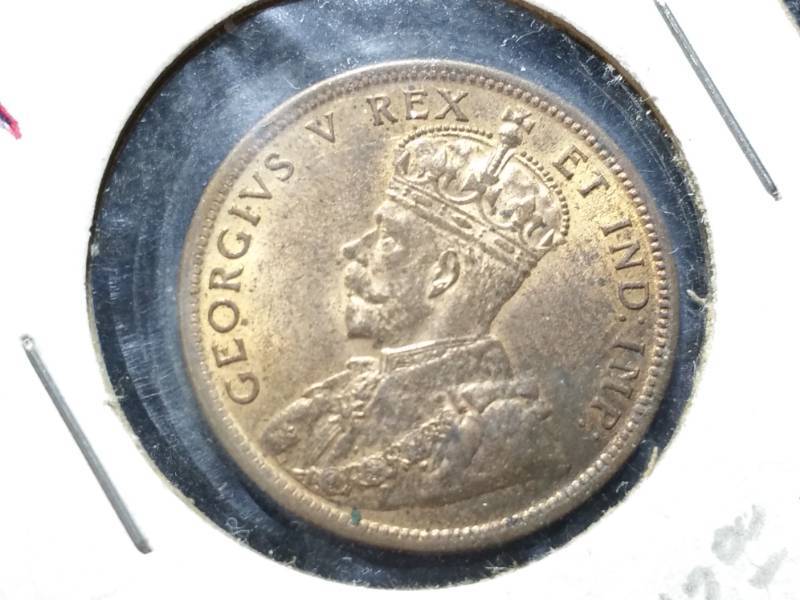 lot 47 image: (7) Large Canadian Cents Godless, Etc.