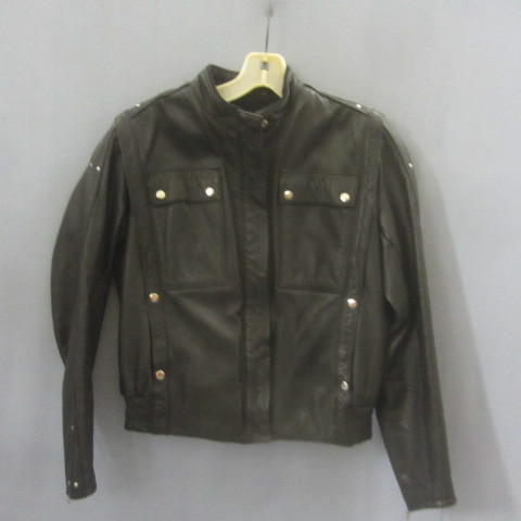 lot 31 image: Harley Black Leather Jacket