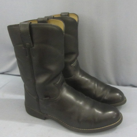 lot 35 image: Leather Motorcycle Boots