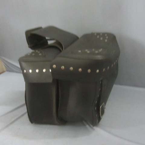 lot 53 image: Leather Saddlebags