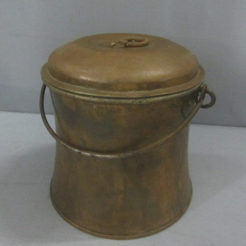 lot 98 image: Antique Copper Cooking Pot